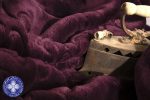پتو گلبافت دونفره زرشگی تیره